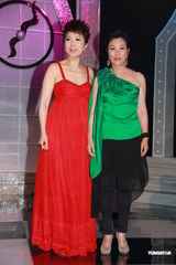 组图：汪明荃关菊英红配绿 罗兰胡枫刘以达同场