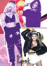 高清图：李孝利携SPICA拍帅酷写真冷傲性感