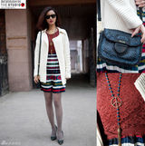 明星爱街拍第16期：2012新年红装VS复古LOOK