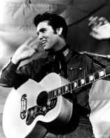 组图：猫王去世34周年 粉丝争相模仿摇滚之王