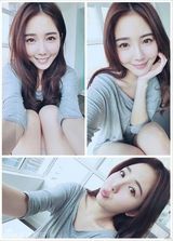 组图：台版波多野结衣私照清纯 曾任日气象主播