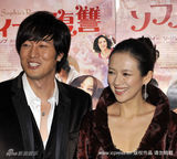 幻灯图集：《非常完美》东京首映 章子怡秀皮草