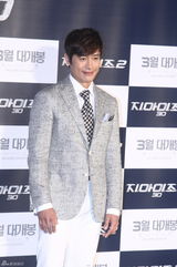 组图：李秉宪首尔宣传好莱坞影片《特种部队》