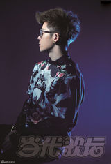 组图：王栎鑫时尚写真 个性前卫酷劲十足