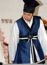 高清图：朴有天等出席《成均馆绯闻》公开拍摄