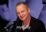 组图：英国著名歌手Sting首尔举行访韩新闻发布会