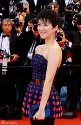 组图：戛纳开幕红毯众星争艳 深V爆乳透视美背