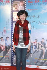 组图：陈妍希出席电影分享会 否认绯闻强调单身