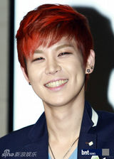 组图：韩国男团Led apple晓夕荣俊生日见面会