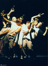 组图：廖凡昔日青涩话剧照 演刘若英《半生缘》