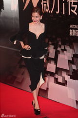 组图：2012新浪微博之夜红毯-众女星竞艳