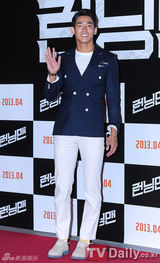 组图：郑雨盛(郑宇成)车太贤等捧场韩片《Running Man》