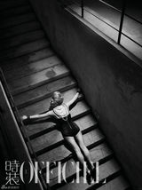 高清组图：尚雯婕黑白大片曝光 独立女王霸气冷艳