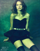 高清图集：纳塔利-沃佳诺娃登中国版《VOGUE》