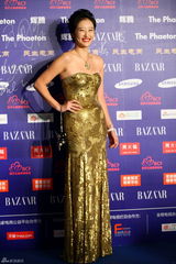 组图：群星亮相BAZAAR明星慈善夜红毯星光熠熠