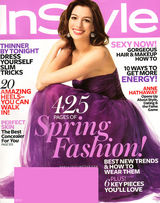 高清组图：安妮-海瑟薇写真 穿低胸礼服登封面