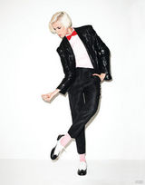 幻灯图集：阿格妮丝悼杰克逊 演绎“月球漫步”