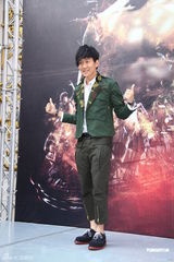 高清图：林俊杰台北签唱 否认与萧敬腾有断背情