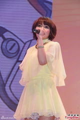 组图：中岛爱透视纱裙秀美腿 吸引大批宅男朝圣