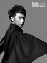 高清图：陈志朋登杂志封面 致敬张国荣领时尚风潮