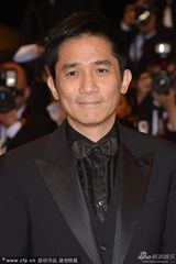 组图：梁朝伟夫妇戛纳走红毯 刘嘉玲金裙气场足