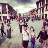 组图：王菲与小伙伴游西藏 晒美景羡煞网友