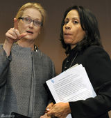 高清图：梅丽尔-斯特里普联合国呼吁维护女性权益