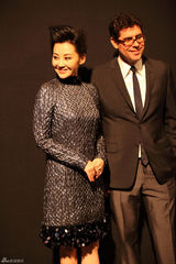 高清图：张曼玉同男友出席名品秀 与许晴冷暖争艳