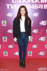 组图：无线46周年台庆亮灯 小生花旦齐出动