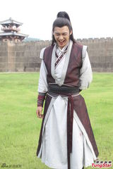 组图：《古剑奇谭》探班 阿娇(钟欣桐)乔振宇生死离别