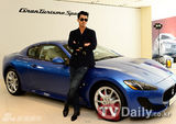 组图：车胜元出席新车上市活动尽展潇洒型男魅力