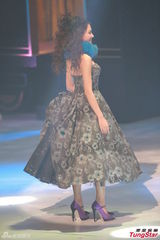 组图：港姐欧式复古礼服亮相 急智环节各显神通