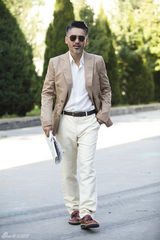 组图：吴秀波时尚造型盘点 萌叔来袭