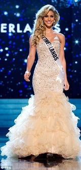 组图：环球小姐众佳丽泳装礼服美艳 中国小姐微笑迷人