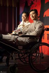 高清组图：《大上海》发布会周润发推黄晓明亮相