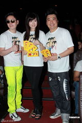 组图：阮兆祥为电影宣传 搞笑回应票房压力