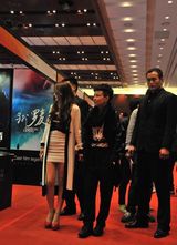 组图：孙敬媛出席北京国际电影节 祈福雅安灾区