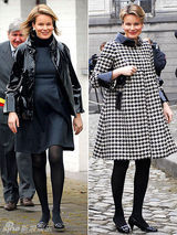 组图：盘点英国历代皇家孕妇礼服装扮