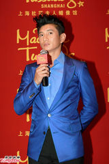 组图：吴奇隆将以帝王造型入驻蜡像馆 量身仍卖萌