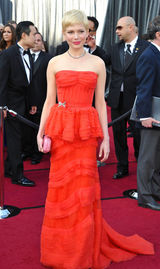 高清组图：米歇尔-威廉姆斯裹胸红裙艳丽摄人心