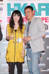 组图：刘青云任贤齐出席香港亚洲电影节记者会