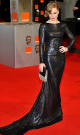 组图：英国学院奖颁奖典礼 红毯星光熠熠