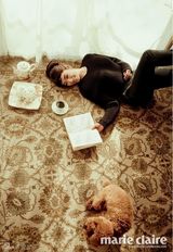 高清组图：朴信惠复古写真致敬奥黛丽赫本