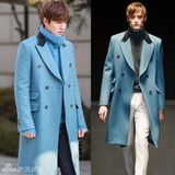 组图：李敏镐张亮再撞衫 大长腿男神引粉丝花痴