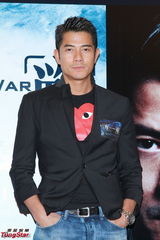 组图：梁家辉调侃郭富城绯闻 双影帝期待《寒战》续集