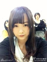 组图：美少女长发照撞脸李宇春