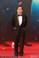 组图：第33届金像奖 主持人登上红毯表情搞怪