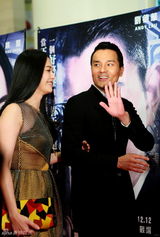 组图：刘德华《风暴》拍打戏 自信能抢成龙饭碗