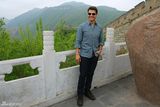 组图：阿汤哥抵京游长城 秀中文赞中国文化
