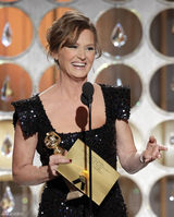 高清图：第68届金球奖 梅丽莎-里奥获最佳女配角